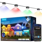 Govee Sürekli Açık Işıklar Pro, Daily Ve Accent Aydınlatma İçin 90 Rgbıc Led Işıklar İle 150Ft, Açık, Ip67 Sular, Alexa İle Çalışır, Google Asistan, Madde, Black