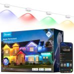 Govee Sürekli Açık Işıklar Pro, Günlük Ve Accent Aydınlatma İçin 90 Rgbıc Led Işıklar İle 150Ft, Açık, Ip67 Sular, Alexa İle Çalışır, Google Asistan, Madde, White