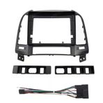 Govimaks Hyundai Santafe 2006-2012 Uyumlu 9 inç Siyah Soket Android Multimedya Çerçevesi
