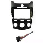 Govimaks KIA Cerato 2008-2012 Manuel Klima Black 9 inç Soket Android Multimedya Çerçevesi