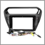 Govimaks Peugeot 301 Citroen C-Elysee 2012-2020 Siyah 9 inç Soket Canbus Android Multimedya Çerçevesi