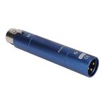 GOWENIC 28dB Kazançlı XLR Mikrofon Preampı, Yayın, Canlı Yayın Için Kayıpsız Amplifikasyonlu Dinamik Aktif Mikrofon Güçlendirici Preamplifikatör (BLUE)