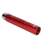GOWENIC 28dB Kazançlı XLR Mikrofon Preampı, Yayın, Canlı Yayın Için Kayıpsız Amplifikasyonlu Dinamik Aktif Mikrofon Güçlendirici Preamplifikatör (kırmızı)