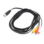 GOWENIC DIN 8Pin - Kablo, Elektrofonik Stereo Sistemler Için Premium Ses Adaptörü, 9,8 Ft Uzunluk, Müzik Aletleri Için Uygun
