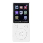 GOWENIC MP3 Mp4 Çalar, 1.8 inç Süper İnce BT 5.0 Renkli Ekranlı Müzik Çalar, 32GB Hafıza Kartı, 128GB HiFi Ses Müzik Cihazı Çalışma Eğlencesi Için Taşınabilir Müzik Çalar (WHITE)