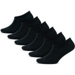 Gowith 6'lı Bambu Dikişsiz Görünmez No Show Sneakers Erkek Çorabı 3103 - Siyah - 39 - 42