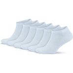 Gowith 6'lı Premium Penye Pamuklu Beyaz Desensiz Spor Erkek Kadın Patik Sneaker Çorap 3009 - 35 - 38