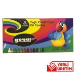 Goyal PTL-102 Karton 12 Renk Yuvarlak Pastel Boya