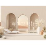 Göz Alıcı Doğal Temalarla Dolu Arka Plan 200X150CM, Stüdyo Fonu