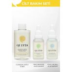 Göz Altı Canlandırıcı & Nemlendirici Cilt Bakım Seti | Glikolik Tonik, Göz Altı Kafein Serumu & Hyaluronik Asit Serum”