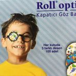 GÖZ KAPAMA BANDI 100 ADET ROLL OPTİK ERKEK
