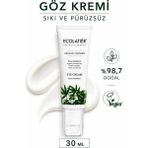 Göz Kremi Sıkılaştırıcı %98,7 Doğal, Yaşlanma Karşıtı Göz Altı Organik Kenevir, 30ml