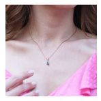 Göz Nazar Boncuklu Rose Gold Kaplama Gümüş Kolye