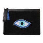 Göz Nazarlık Nakış İşlemeli Clutch