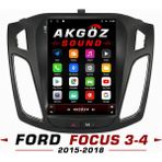 GÖZA-X Ford Focus 3-4 2015-2018 Tesla Multimedya Çerçevesi 9.7 Inç Soketleri Içinde