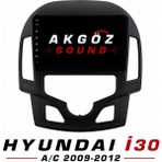 GÖZA-X Hyundaı I30 A/c 2009-2012 Multimedya Çerçevesi 9 Inç Soketleri Içinde