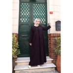 GÖZDE GİYİM BÜYÜK BEDEN ANNE ELBİSE SAHRA