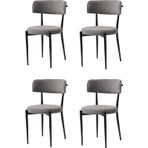 Gözde Sandalye Metal 4 Li Set Cafe,Restaurant,Mutfak,Salon,Yemek Odası Sandalyesi