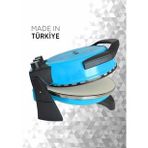 Gözdehome Erato Taşfırınım Doğal Taş Tabanlı Pizza Makinesi Taş Fırın Seti Hediyeli - Açık Mavi