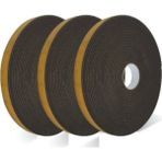 Gözdeler Isı ve Ses Yalıtımı Için Yapışkanlı Kauçuk Sünger - 10 x 20 mm