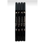 GÖZDEM BİJUTERİ Rose Smooth Touching Eyeliner Wing Stamp Çift Uçlu Kuyruklu Eyeliner
