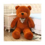 Gözdem Hediyelik 140 cm Papyonlu Dev Peluş Ayı - 1186-Brown