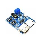 Gözelerelektronik-Tf Kart Ve Usb Girişli Mp3 Oynatıcı Amplifikatör Dekoder Modülü