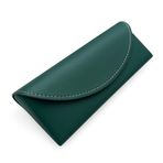 Gözlük kılıfı PU deri sert kılıf – Manyetik kilitli ve yumuşak iç astarlı modern gözlük kılıfı – Güneş ve okuma gözlükleri için üniseks kılıf – Kompakt, zarif, vegan, yüksek kaliteli., Yeşil., LG G6