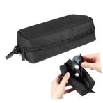 Gözlük Kutusu Seyahat Çift gözlük Kılıfı Fermuar Güneş Gözlüğü Kılıfı Dava Yumuşak Kese Kadınlar Için Gözlük Kılıfı Ince Gözlük Kabı Gözlük Camı Durumda Siyah 600d Oxford Kumaş