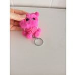 Gözlüklü Peluş Anahtarlık