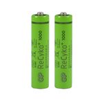 GP 1000 mah 4'lü Şarj Edilebilir İnce Kalem Pil