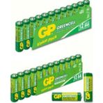 Gp 12 Adet Aaa Ince Kalem Pil + 12 Adet Aa Kalem Pil (1.5 Volt Uzaktan Kumanda-Radyo-Fener Pili