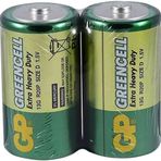 GP 13G-2S2 Greencell 2'li 1.5V Pil