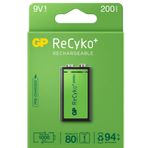 GP 200 MA 9 Volt Şarjlı Pil