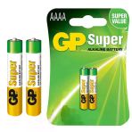 Gp 25A-2Mpt2 Aaaa İncenin İncesi Kalem Pil Alkalin 2Li Paket