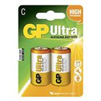 GP 2'li LR14 C Ultra Alkalin Orta Pil