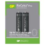 GP 2'li ReCyko Pro 2000 Serisi NiMH AA Kalem Boy Şarjlı Pil(GP210AAHCBEMTR-2GBE2)