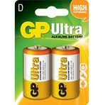 GP 2X Ultra Alkalin D Boy Kalın Pil