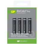 GP 4'lü Paket Recyko Pro 800mah Aaa Şarj Edilebilir İnce Kalem Pil