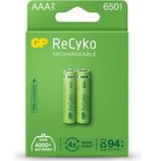 GP 63C092 ReCyko 650 mAh AAA Şarjlı 2'li İnce Pil