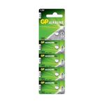 GP Batteries 5 Adet Gp Ag3 Lr41 392a Alkalin V3ga 5li Düğme Pil(192 SR 41 TERAZİ-SAAT-BASKÜL-GARAJ PİLİ)