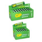 GP Batteries GREENCELL AA Kalem 40’lı Kutu Ve AAA İnce 40’lı Kutu, Toplam 80 Adet Pil