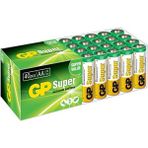 GP Batteries Yeşil GP15A 24'lü Süper Alkalin LR6-E91-AA Kalem Pil