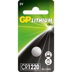 GP CR1220 3V Lityum Düğme Pil Tekli