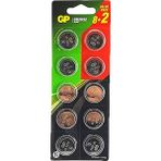 GP CR2032 3V Lithium Pil 10'lu Paket Düğme Pil