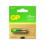 Gp G-Tech Ultra Alkalin Kalem Lr6 - Aa Boy 1.5V Pil 4'Lu Kart
