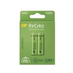 GP GP130AAHCE-2EB2 Recyko 1300 Mah R6 AA Şarjlı 2'li Kalem Pil