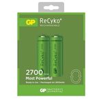 GP GP270AAHCEMTR-2GB 2600 mah Recyko Nı-Mh 2'Lli Şarjlı pil