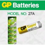GP GP27A MN27 12V Yüksek Voltajlı Alkalin Pil 100'lü