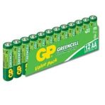 GP Greencel R6 AA Boy GP15G-VS12 12'li Paket Çinko Kalem Pil